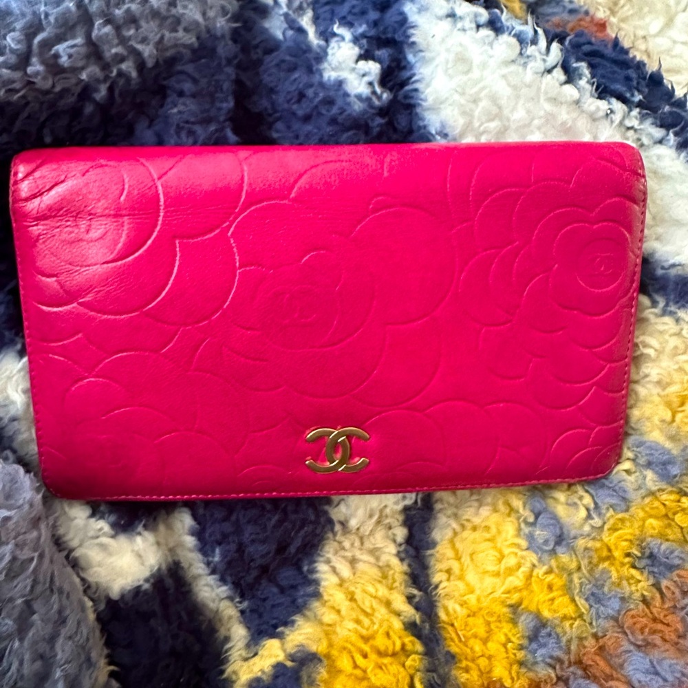 Pink Chanel wallet